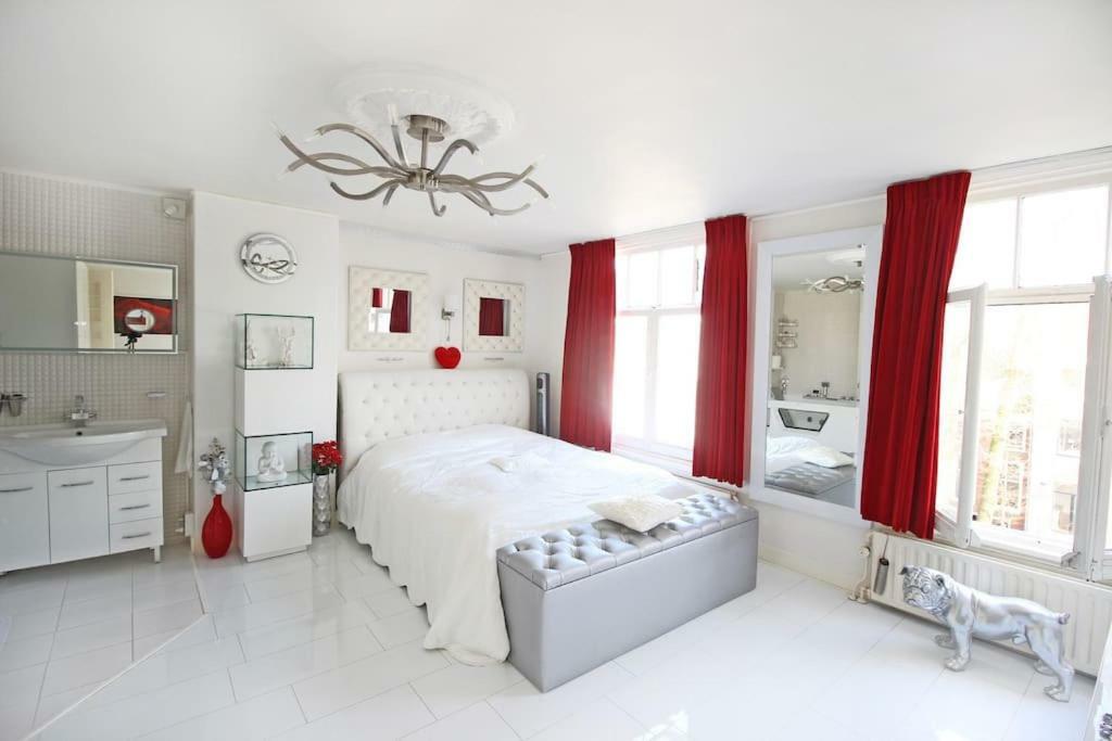 White Luxury Penthouse In City Centre Amsterdam Esterno foto